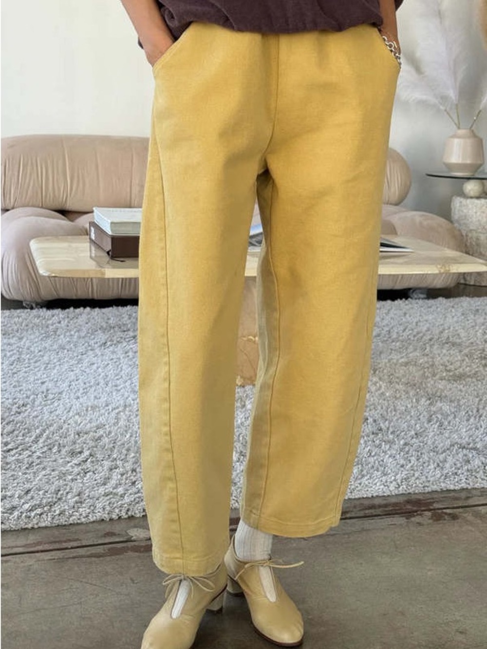 Le Bon Shoppe Arc Pant - Butter